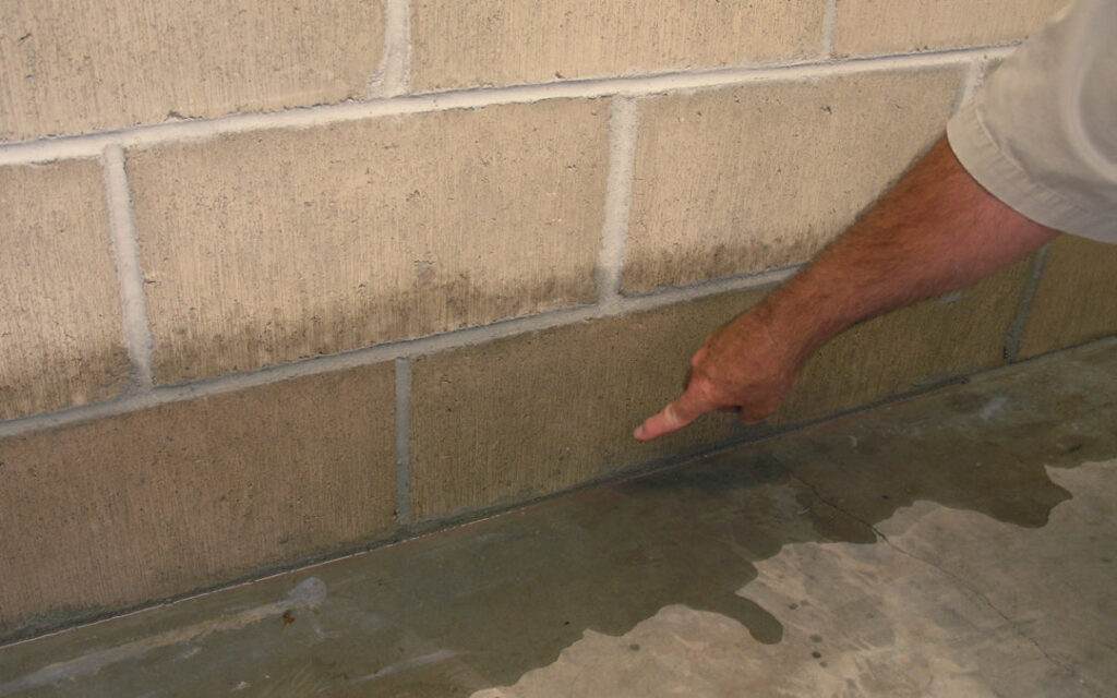 waterproofing concrete block foundation