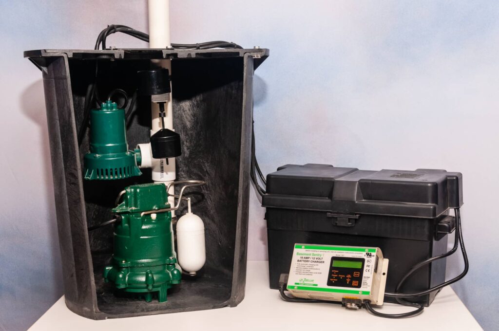 Sump Pump Batteries and replacement pumps